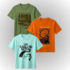 Kids Printed Cotton T-Shirt Combo Pack of 3