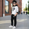 Kids Full Sleeve Hooded T-Shirt & Track Pant Set