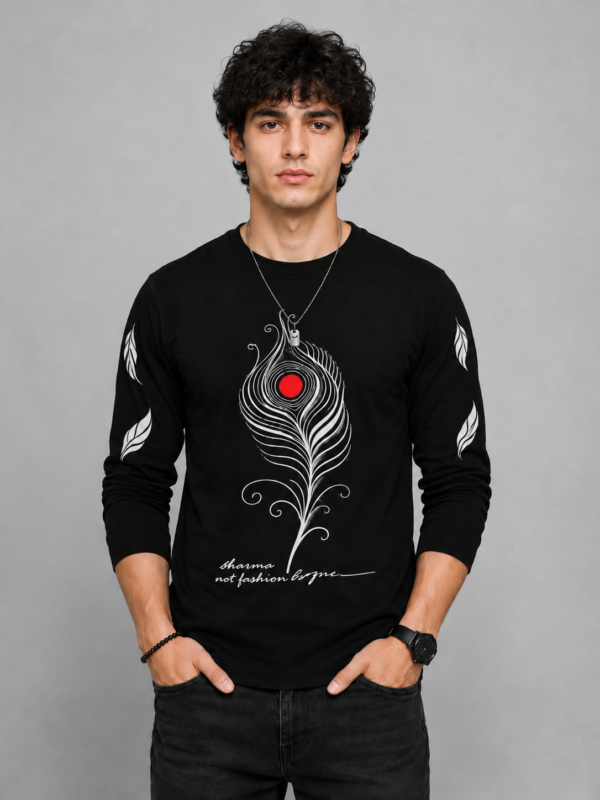 ChatGPT Image Jul 6, 2026, 12_58_49 PM Men's Graphic Printed Full Sleeve T-Shirt Premium Cotton Blend Regular Fit Casual T-Shirt